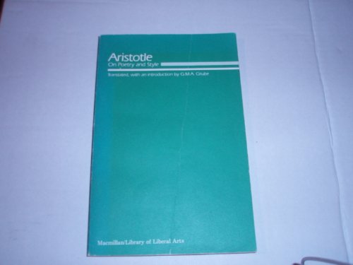 Book Aristotle On Poetry And Style free