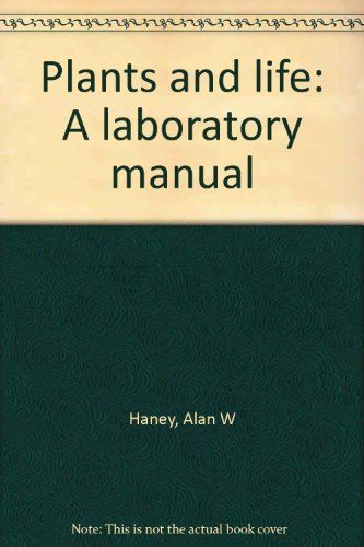 Book Plants and life: A laboratory manual free