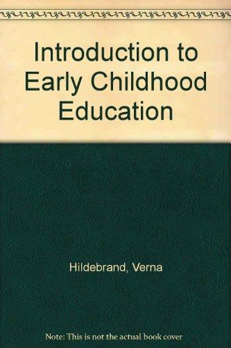 Book Introduction to Early Childhood Education free
