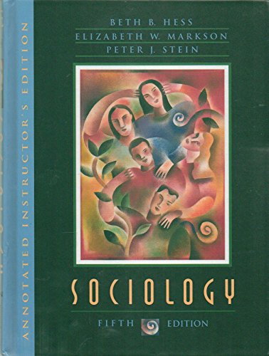 Book Sociology: Annotated instructor's edition free