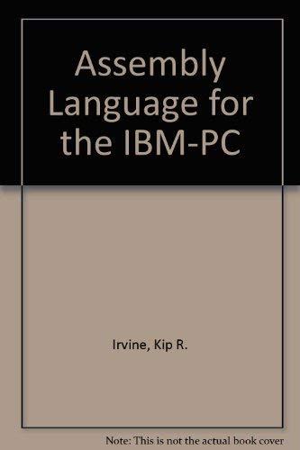 Book Assembly Language For The Ibm-pc free