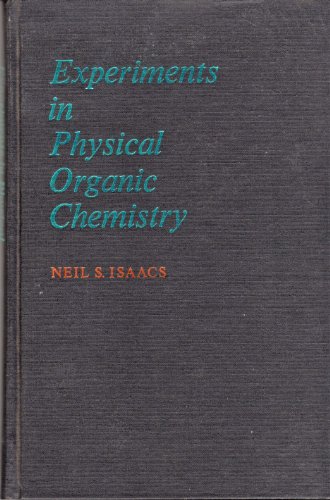 Book Experiments in Physical Organic Chemistry free