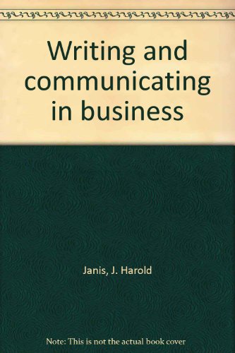 Book Writing and communicating in business free