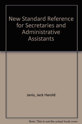 Book New Standard Reference For Secretaries And Administrative Assistants free