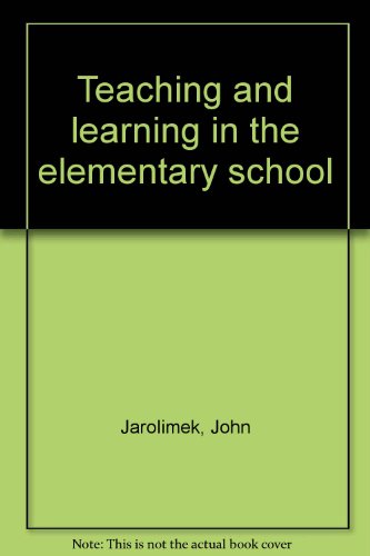 Book Teaching and learning in the elementary school free