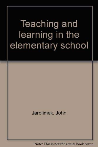 Book Teaching And Learning In The Elementary School free