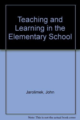 Book Teaching and learning in the elementary school free