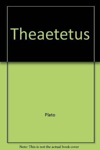 Book Theaetetus (MacMillan/Library of Liberal Arts) free