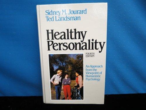 Book Healthy Personality: An Approach from the Viewpoint of Humanistic Psychology free