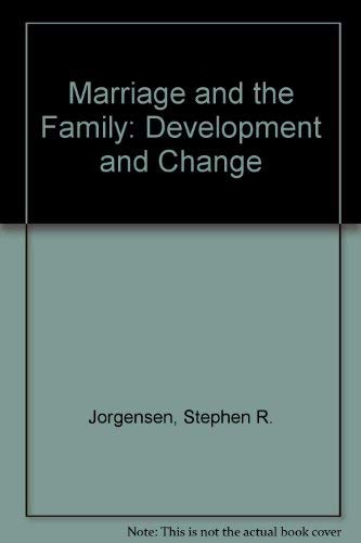 Book Marriage and the Family: Development and Change free