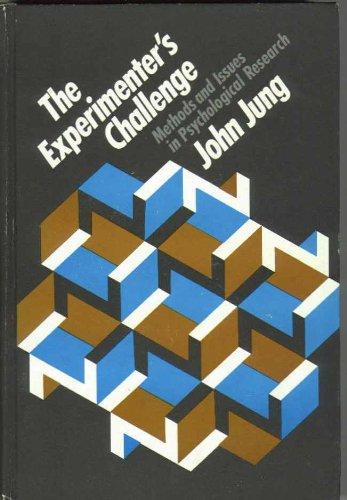 Book The Experimenter's Challenge: Methods And Issues In Psychological Research free
