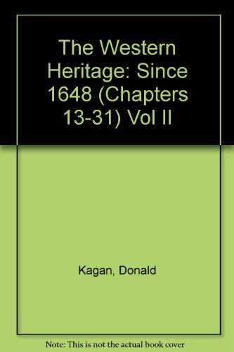 Book The Western Heritage: Since 1648 (Chapters 13-31) Vol II free