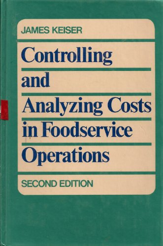 Book Controlling and analyzing costs in foodservice operations free