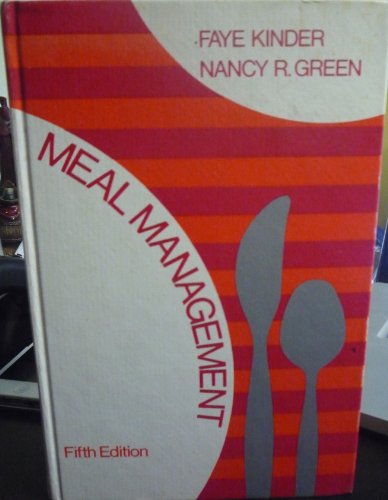Book Meal management free