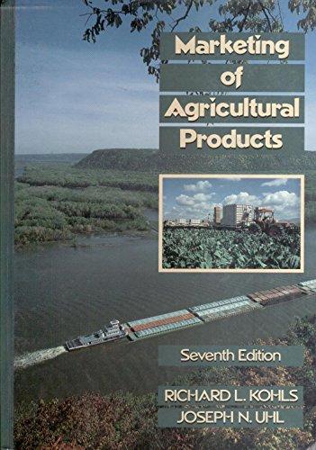 Book Marketing Of Agricultural Products free