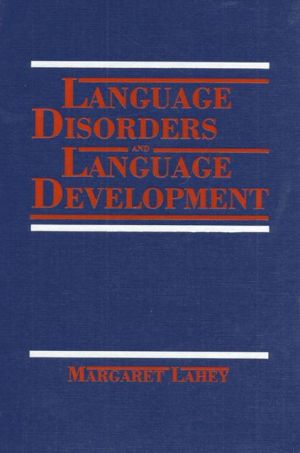 Book Language Disorders and Language Development free