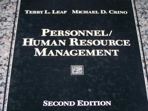 Book Personnel/Human Resource Management free