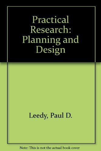 Book Practical research: Planning and design free