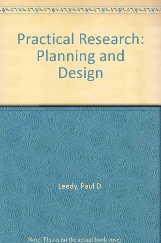 Book Practical research: planning and design free