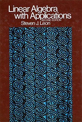 Book Linear algebra with applications free