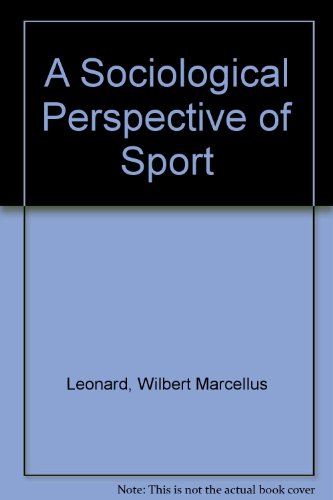 Book A Sociological Perspective of Sport free