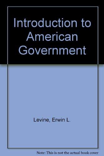 Book An introduction to American Government free