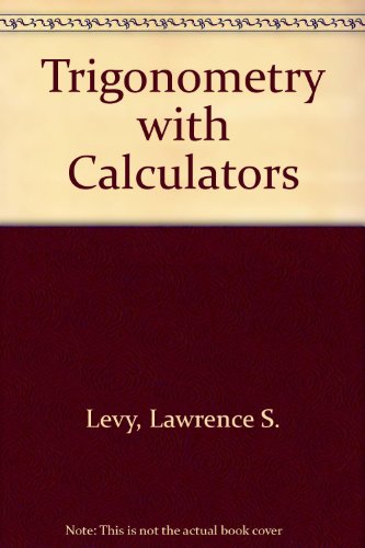 Book Trigonometry with Calculators free