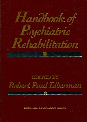 Book Handbook Of Psychiatric Rehabilitation free