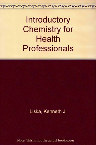 Book Introductory Chemistry For Health Professionals free