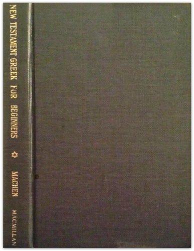 Book New Testament Greek for Beginners free