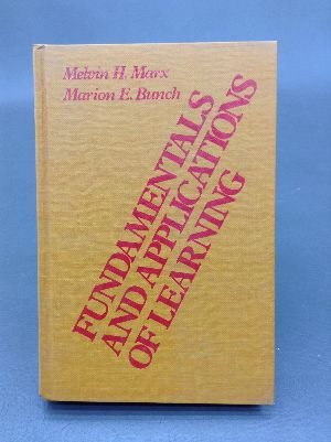 Book Fundamentals And Applications Of Learning free