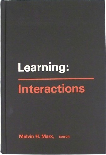 Book Learning: Interactions free
