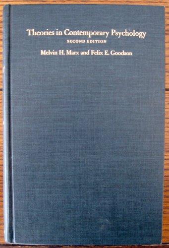 Book Theories in contemporary psychology free