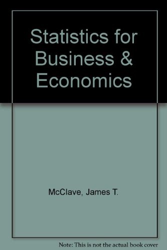 Book Statistics for Business & Economics free