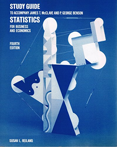Book McClave J: Stats Business Econ Study Guide free