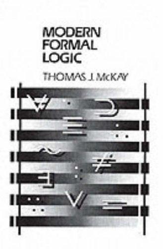 Book Modern Formal Logic free