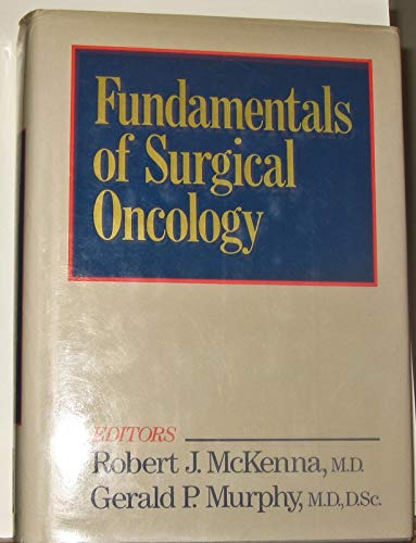 Book Fundamentals Of Surgical Oncology free