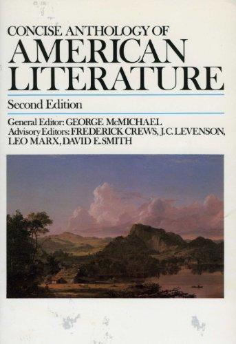 Book Concise anthology of American literature free