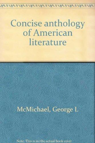 Book Concise anthology of American literature free