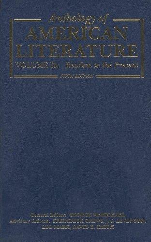 Book Anthology American Literature free