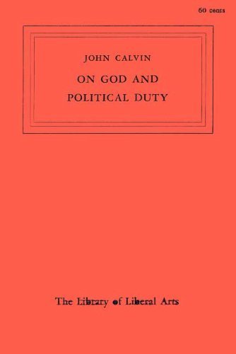 Book On God and Political Duty (Library of Liberal Arts) free