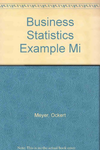 Book Business Statistics Example Mi free