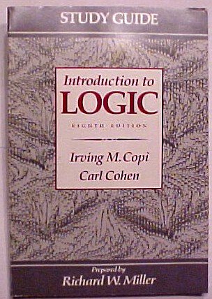 Book Study Guide Introduction to Logic Eighth Edition free