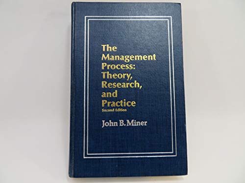 Book The management process: Theory, research, and practice free