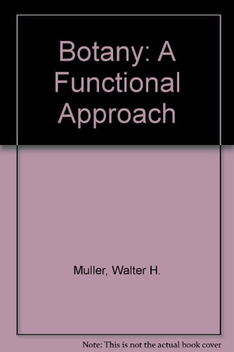 Book Botany: A Functional Approach free