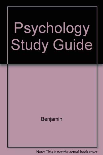Book Psychology Study Guide free