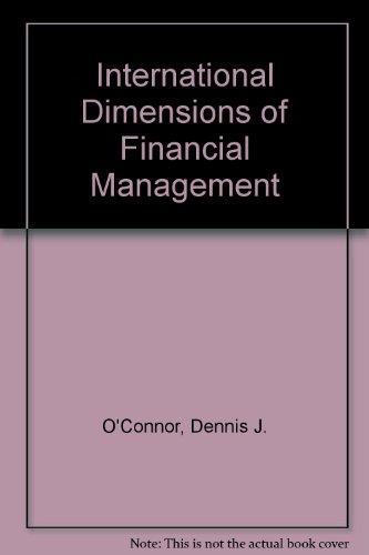 Book International Dimensions of Financial Management free
