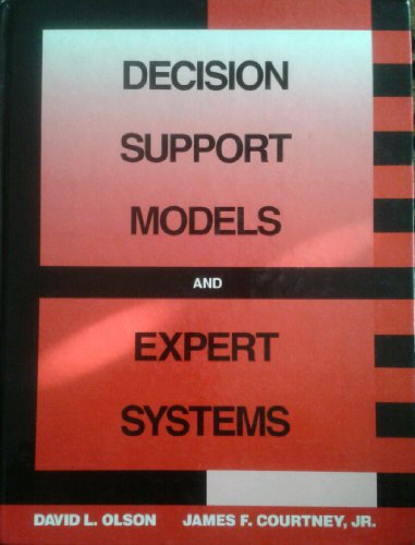 Book Decision Support Models and Expert Systems free