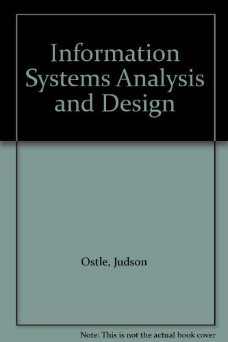 Book Information Systems Analysis And Design free