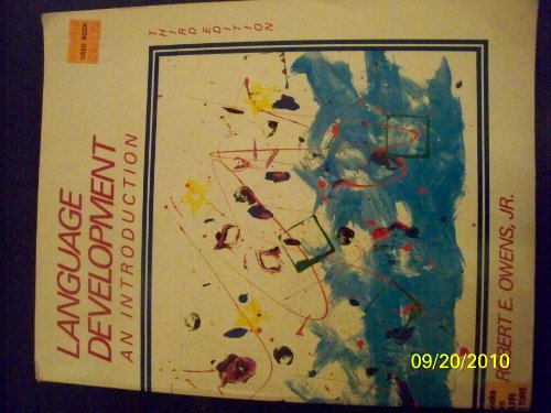 Book Language Development: An Introduction free